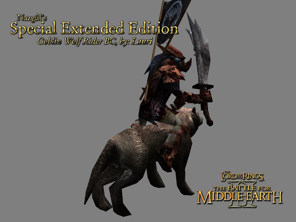 wolf riders in lord of the rings